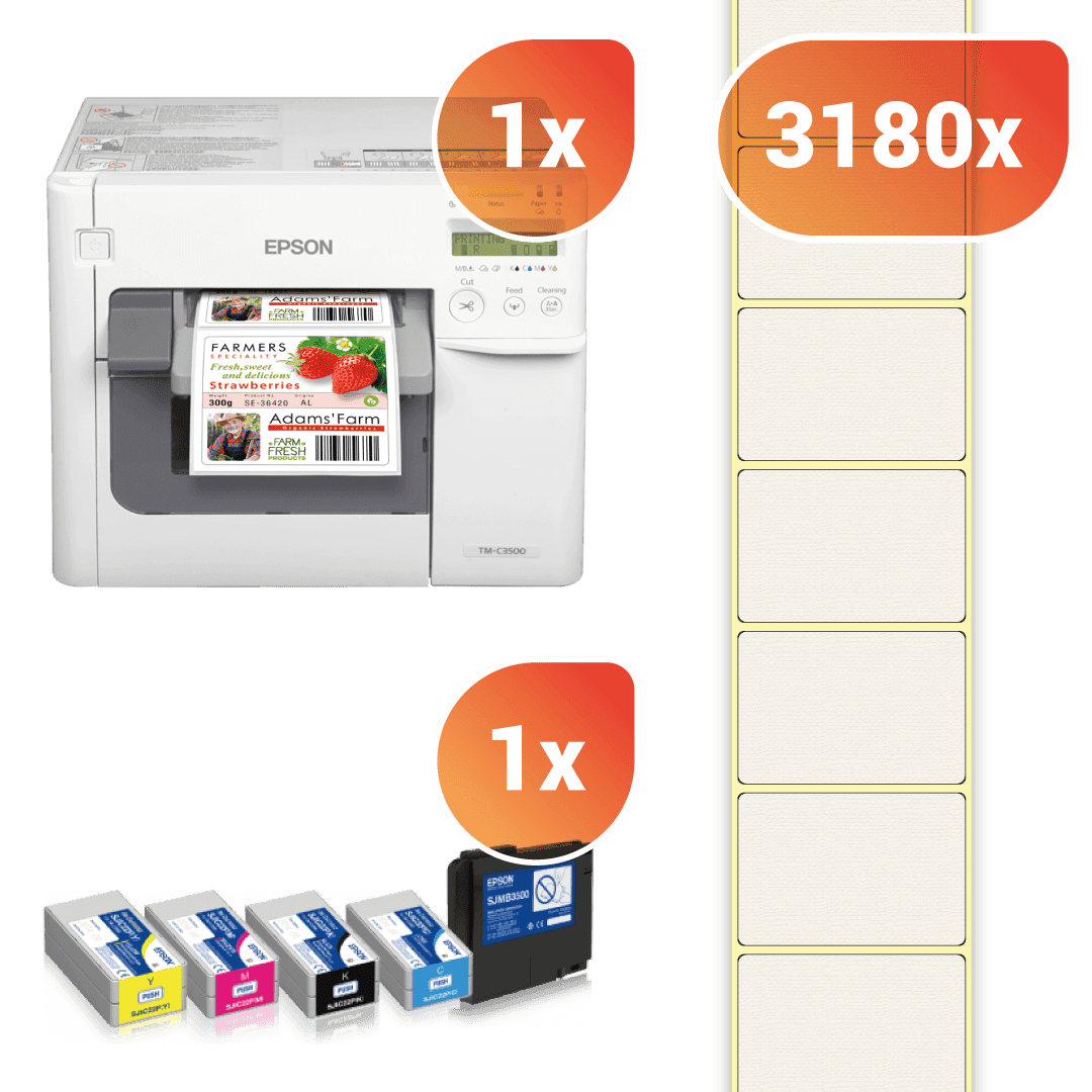 Wijn label startpakket 76x51
