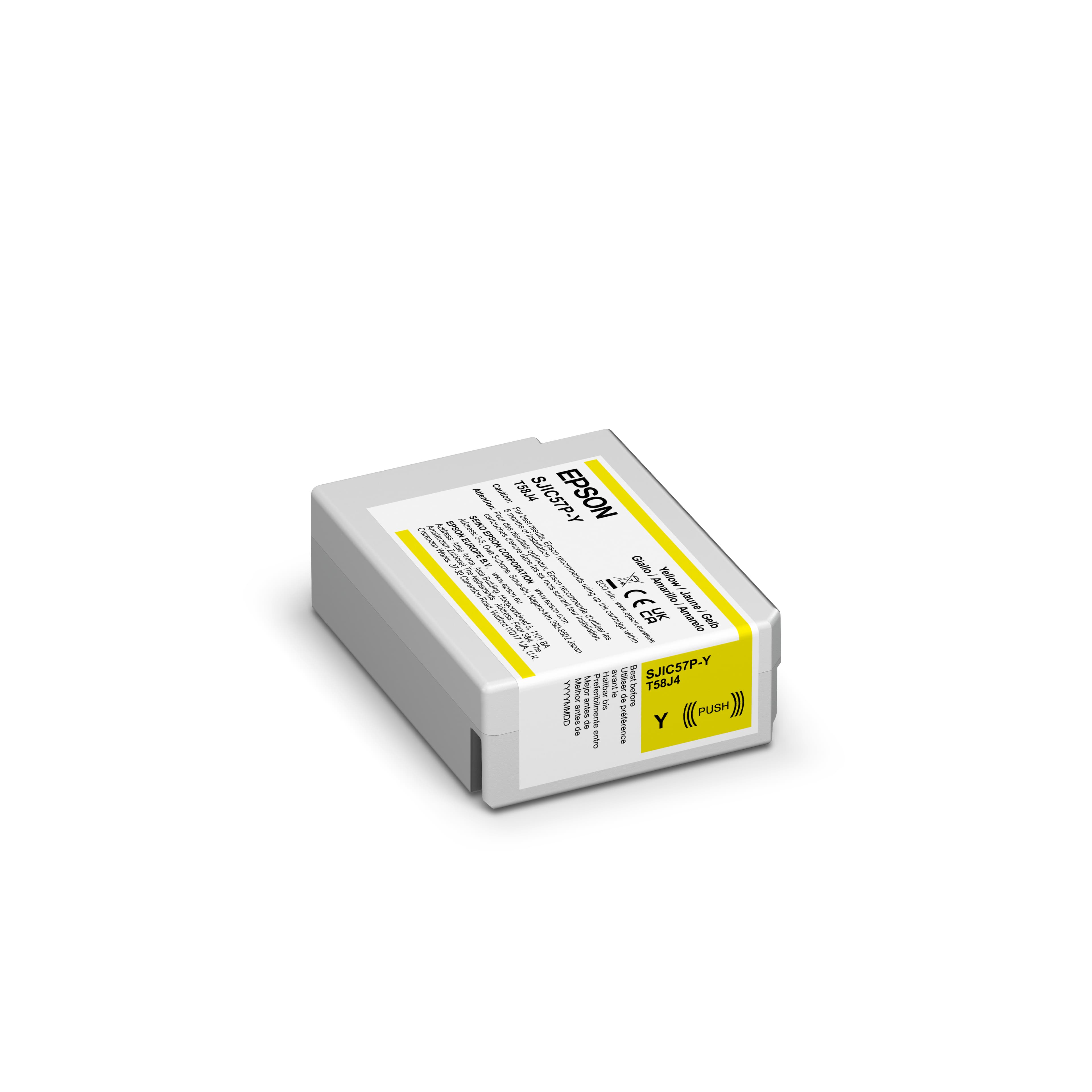 CW-D3800 inkt cartridge Geel (Y)