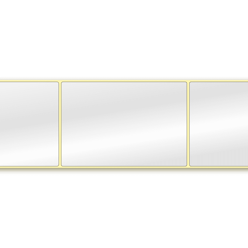 High gloss label, 102 x 152 mm