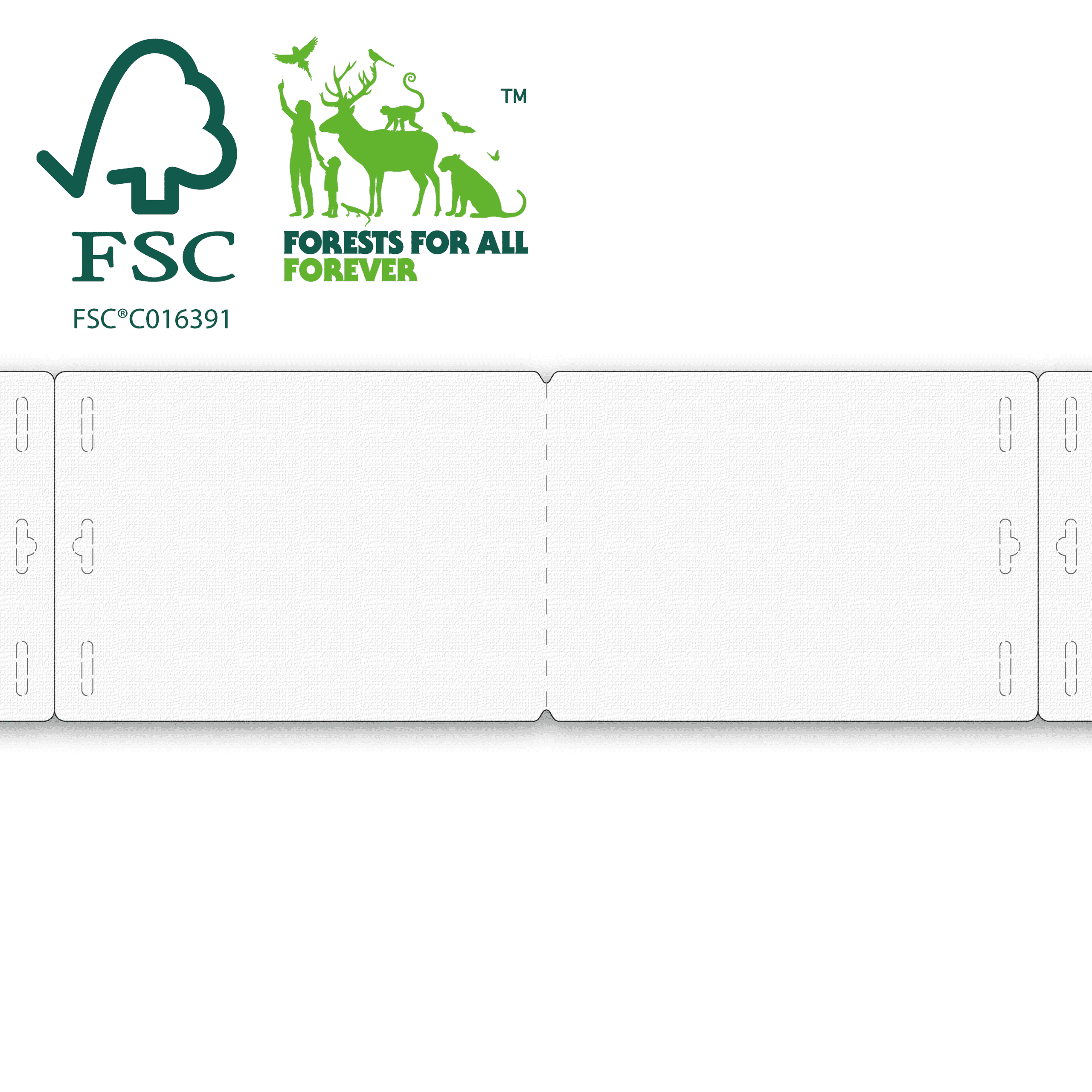 ExpoBadge T180 Branded, 96x134 mm FSC® CERTIFIED