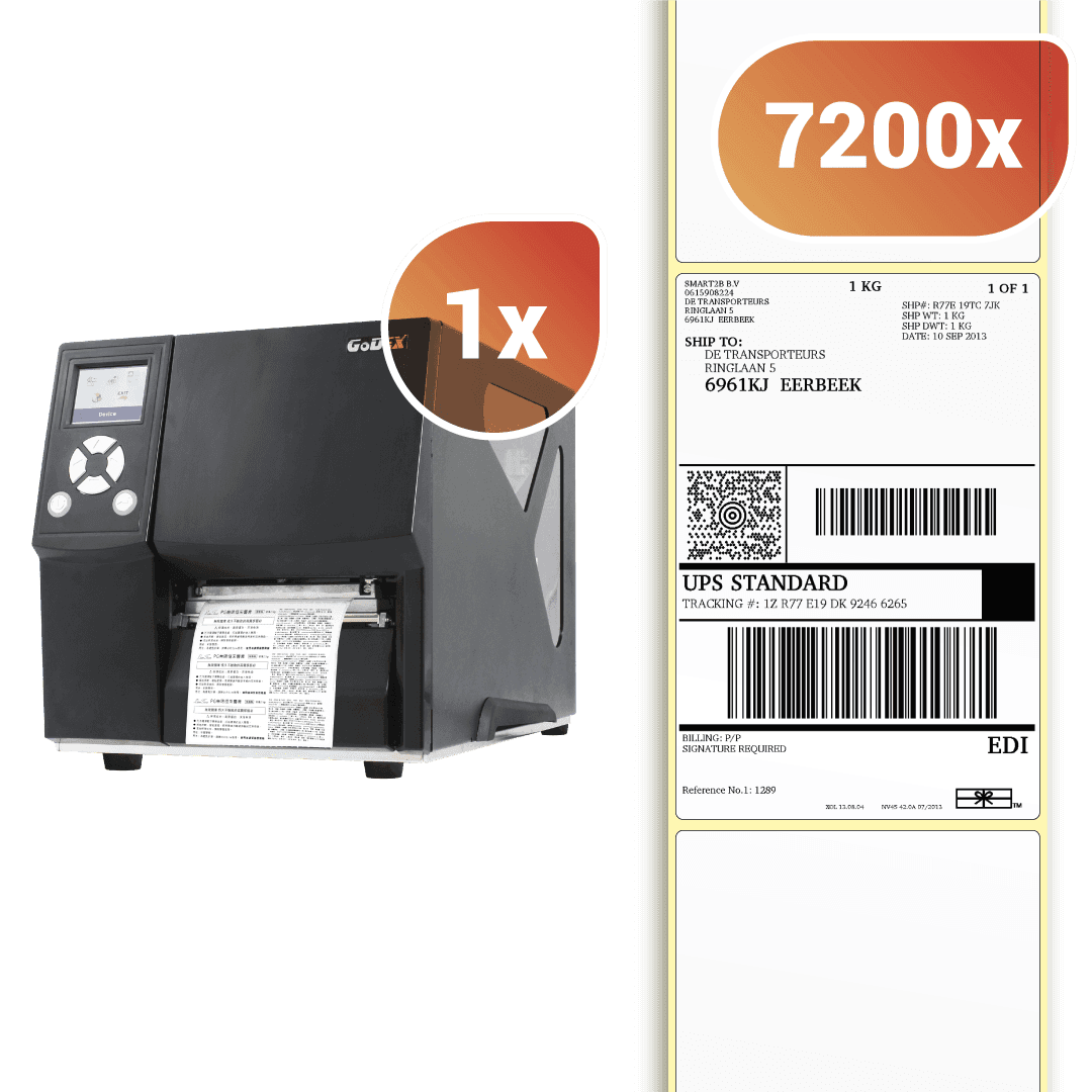 Starter set A6 shipping labels ZX420i