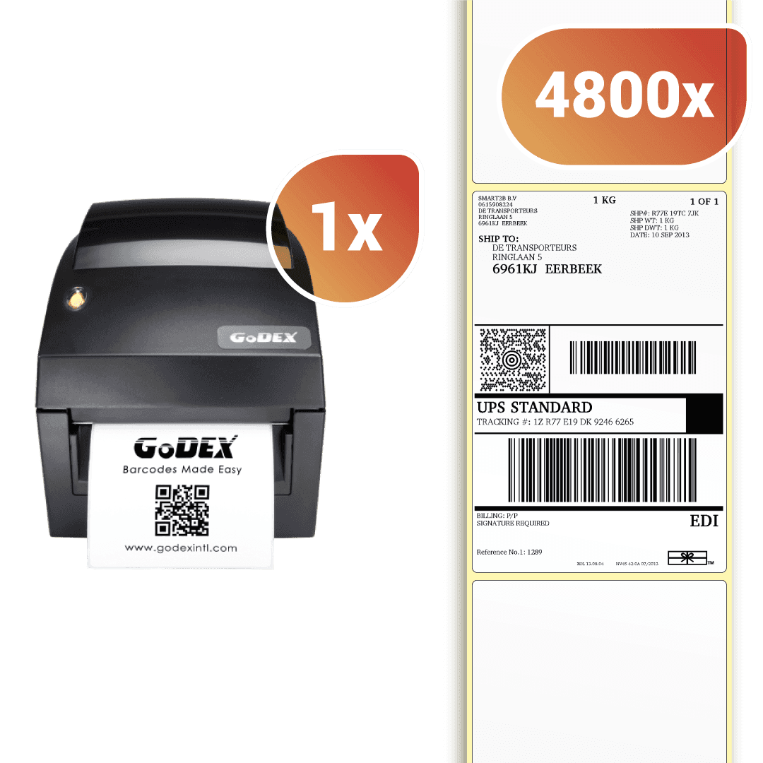 XL- Starter set A6 shipping labels DT4x
