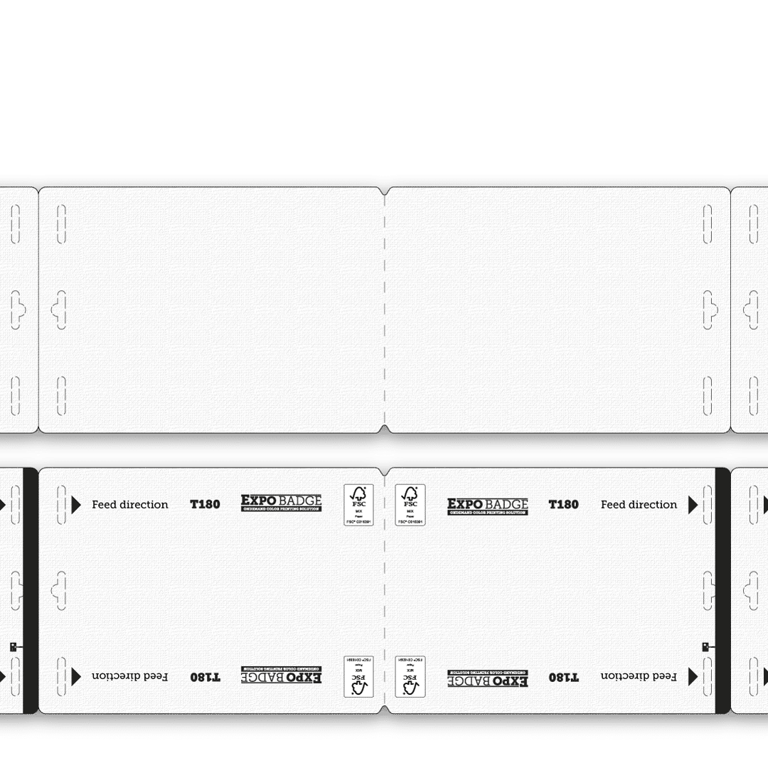 ExpoBadge T180 Branded, 96x134 mm FSC® CERTIFIED thumbnail 4