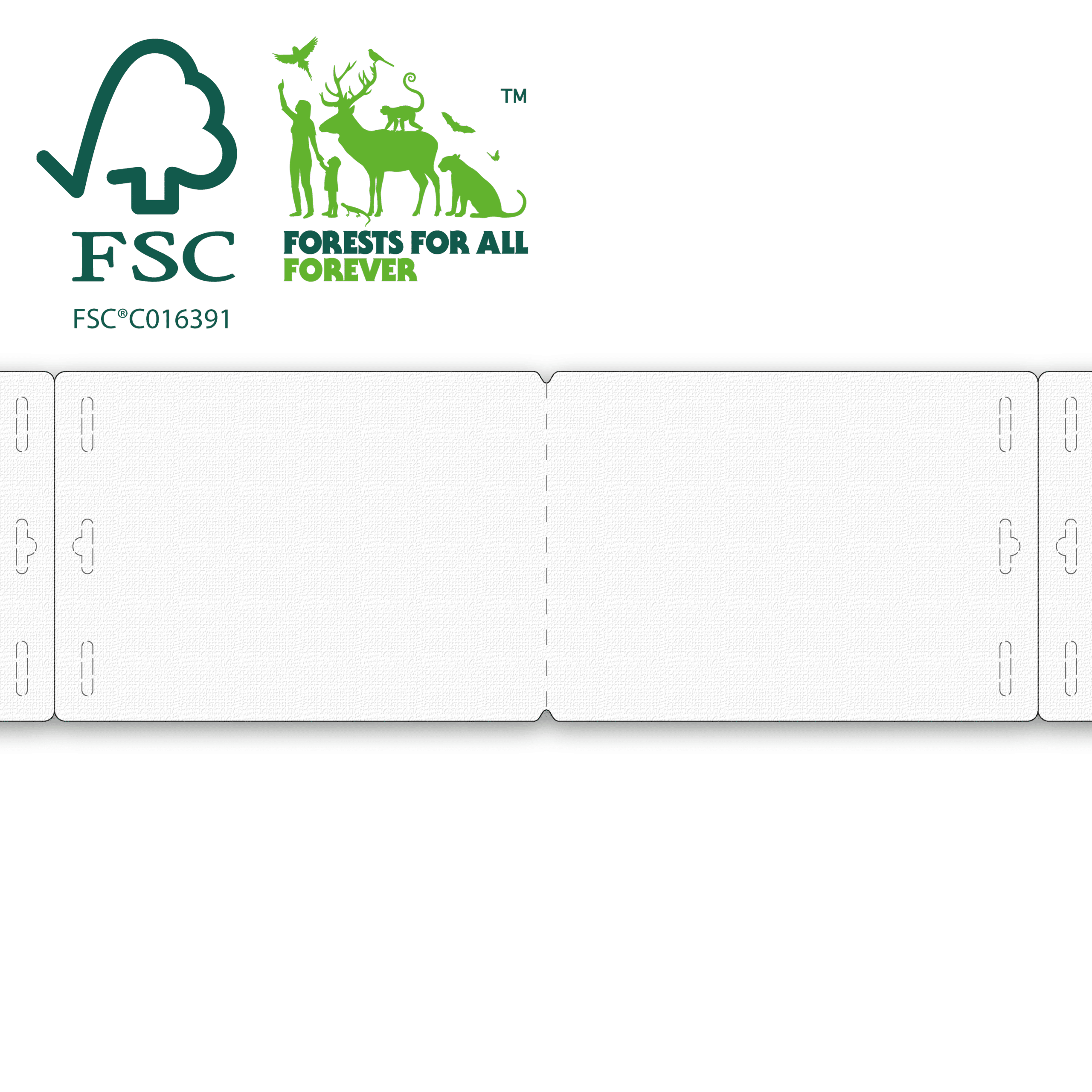 ExpoBadge T180 Branded, 96x134 mm FSC® CERTIFIED
