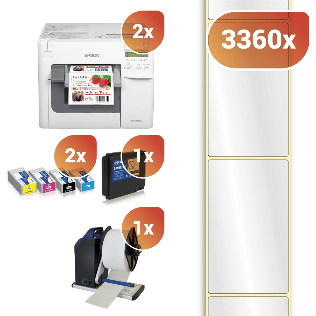 Startset bierlabels XL "Budget universeel"