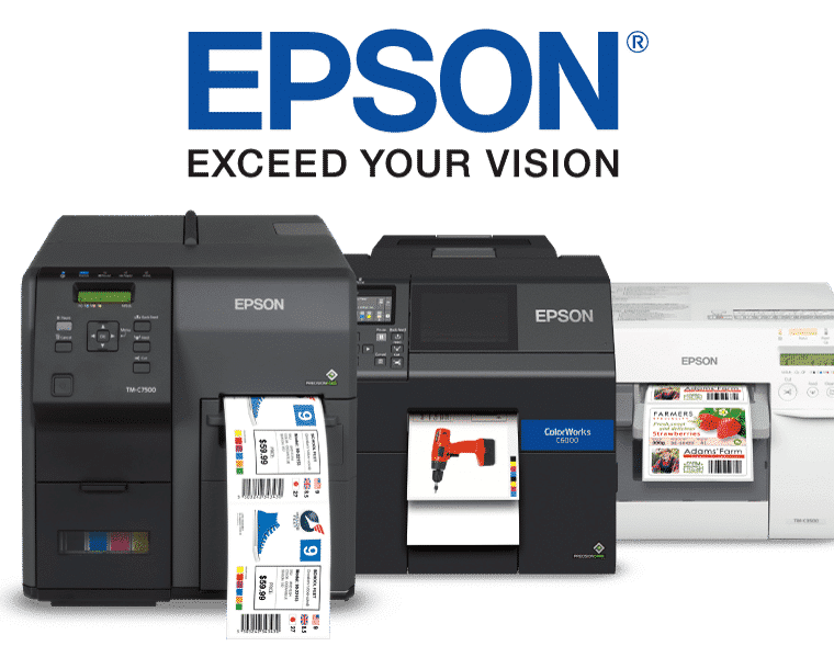 Epson label printers BusinessLabels.nl