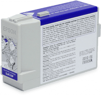Epson SJIC15P Color Ink Cartridge for TM-C3400 label printer
