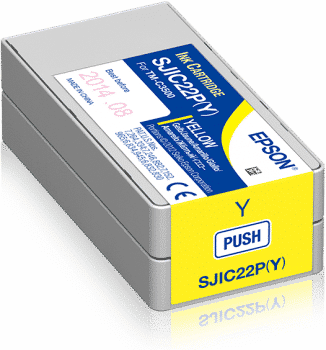 inktcartridge Yellow (geel) EPSON TM-C3500 inkjet